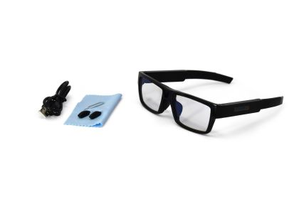 DVR Secret Video Camera Natural-Looking Eyeglasses for Reading + Audio REC (SKU: g74476gsunsee)